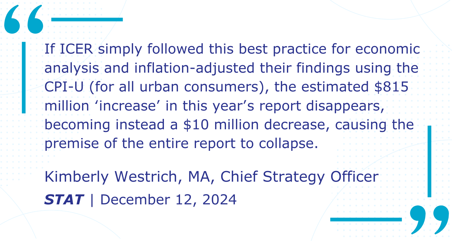 Kimberly Westrich quoted in STAT