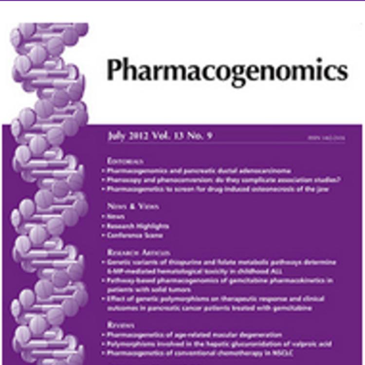 Pharmacogenomics cover