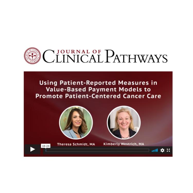 JCP webinar on patient reported outcomes