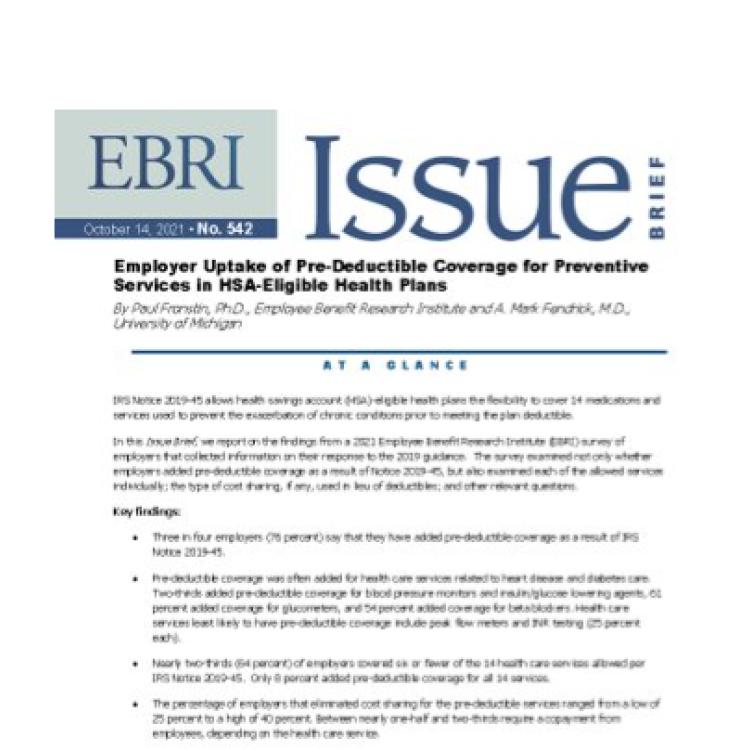 EBRI Issue Brief