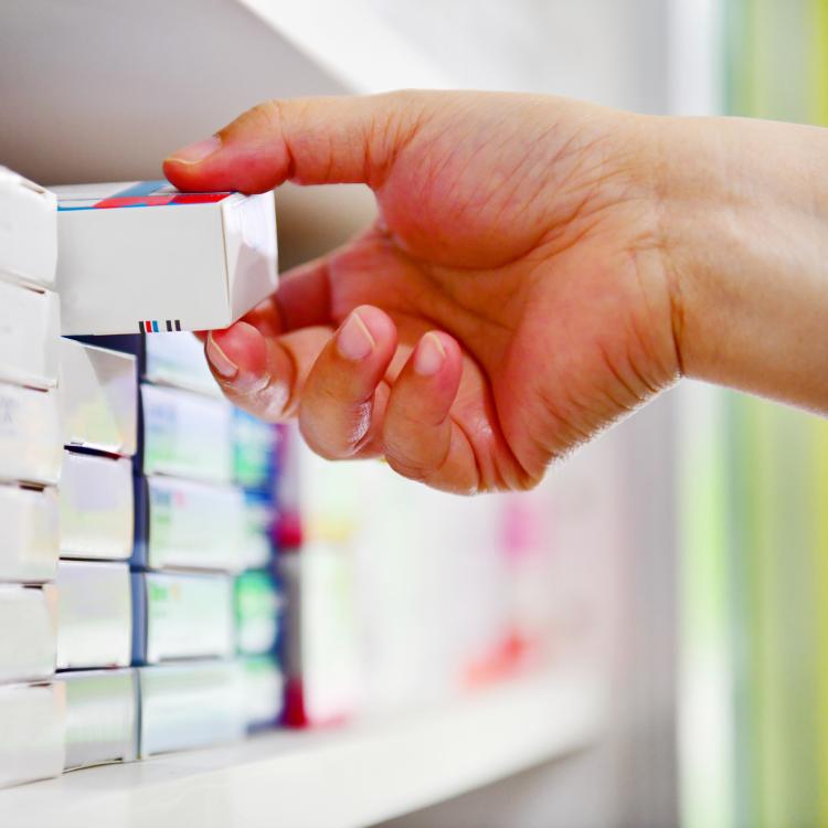 Pharmacy shelf