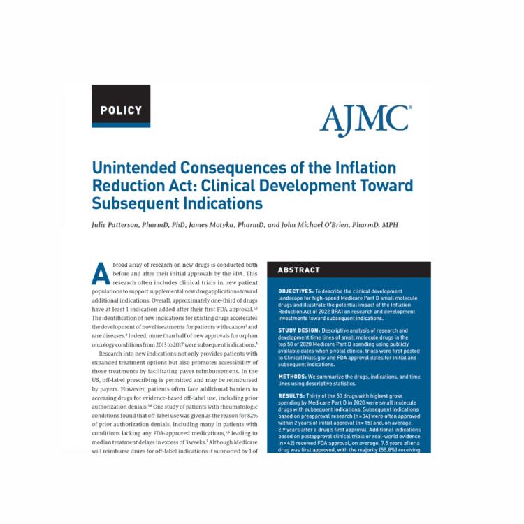 AJMC Unintended Consequences of IRA